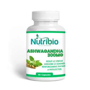 NUTRIBIO ASHWAGANDHA 300MG 60 GELULES