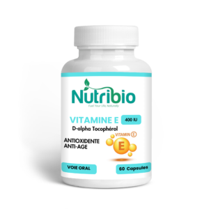 NUTRIBIO VITAMINE E 60 Gelules