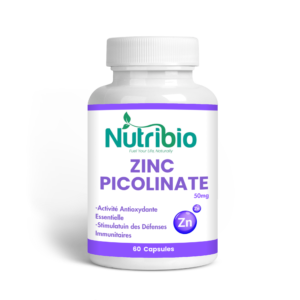NUTRIBIO ZINC PICOLINATE 50mg 60 Gelules