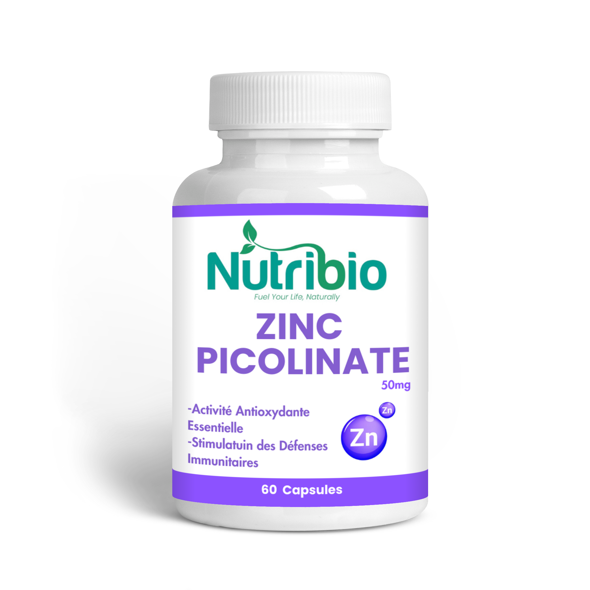 NUTRIBIO ZINC PICOLINATE 60 Gélules